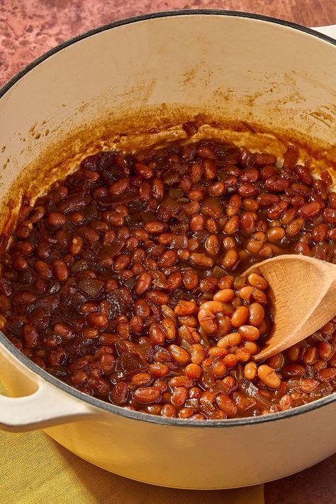 Baked Beans from Scratch Bush’s Baked Beans Recipes, Baked Beans Recipe From Scratch, Homemade Baked Beans From Scratch, Best Baked Beans Recipe, Molasses Baked Beans, Bake Beans, Baked Beans From Scratch, Beans From Scratch, Best Baked Beans