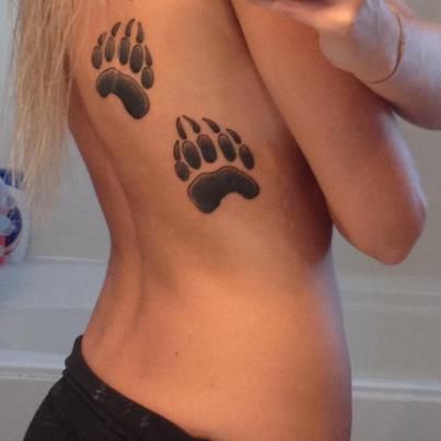 tattoos tattoos tattoos Grizzly Paw Tattoo, Bear Paw Tattoos For Women, Bear Print Tattoo, Bear Paw Print Tattoo, Tattoo Manifestation, Wolf Print Tattoo, Wolf Paw Tattoos, Bear Claw Tattoo, Grizzly Bear Tattoos