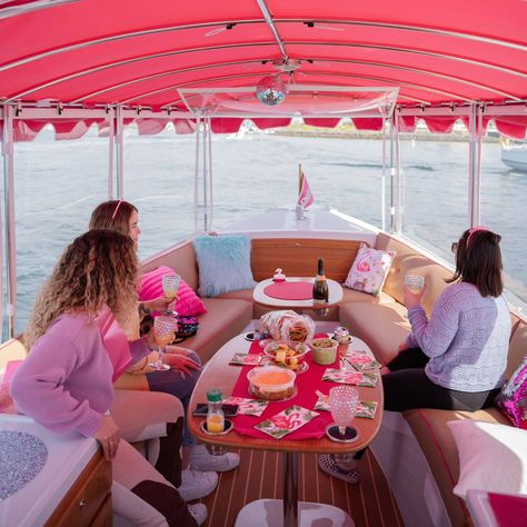 2-Hour Private Pink Party Boat Cruise in San Diego up to 8 people With a Captain at the helmet, you & your friends will enjoy a 2-hour Harbor Tour for up to 8 guests on the amazing pink boat in San Diego Bay. The "Pink Panther" & "Flamingo" are new electric Duffy 2023 boats. Enjoybthe view of downtown San Diego, Coronado Island, and Bridge, Maritime, and Midway Museums on the Barbie Boat Cruise. Best of all, you can bring your drinks on board! The Pink Boat tour is a fantastic way to: * Cele... Barbie Boat, San Diego Coronado, Pink Boat, Party Boat, The Pink Panther, Coronado Island, San Diego Bay, Boat Cruise, Downtown San Diego