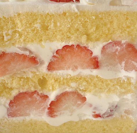 Strawberry Shortcake, Strawberries, Cake, White