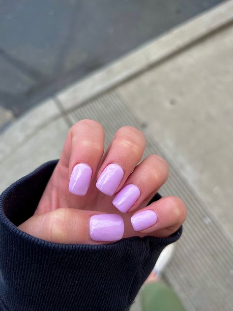 Spring Nails Lilac, Dip Nails Spring, Dip Nails Short, Spring Nails Dip Powder, Spring Dip Nails, Short Nails Cute, Spring Nails Dip, Nails Cute Summer, Nails Lilac