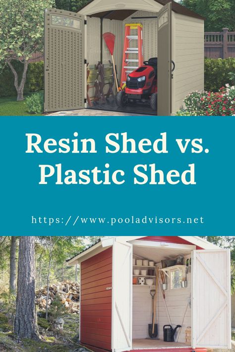 Resin Shed Makeover, Plastic Shed Organization, Plastic Shed Makeover, Large Sheds Ideas Backyard, How To Fix Up An Old Shed, Cheapest Way To Build Or Buy Shed, Suncast Storage Shed, Resin Storage Sheds, Plastic Shed