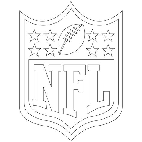 Free Printable Football Coloring Pages for Kids - Best Coloring Pages For Kids Coloring Pages Football, Football Coloring, Nfl Team Colors, Football Coloring Pages, Sports Coloring Pages, Birth Colors, Free Football, Free Coloring Sheets, Nfl Logo