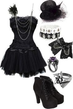 "Untitled #538" by bvb3666 ❤ liked on Polyvore Bruh Girl, Estilo Rock, Gothic Clothes, Girl Halloween, Emo Outfits, Punk Outfits, Emo Fashion, Gothic Dress, Gothic Outfits