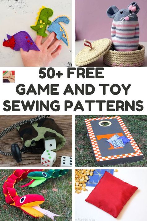 Stitch up some interesting and educational toys and games from fabric. The possibilities are endless! Toy Sewing Patterns, Toddler Sewing Patterns, Diy Sewing Gifts, Toy Sewing, Cheap Christmas Gifts, Sewing Projects For Kids, Sewing Patterns For Kids, Free Game, Sewing Toys