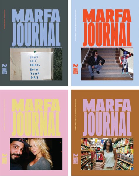 MARFA JOURNAL Marfa Journal, Design De Configuration, Layout Editorial, Mises En Page Design Graphique, Visuell Identitet, Book And Magazine Design, 타이포그래피 포스터 디자인, 카드 디자인, Publication Design