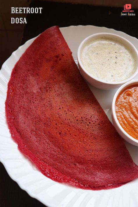 Dosa varieties with same dosa batter - 5 ways Breakfast recipes Dosa Varieties, Dosa Batter Recipe, Dosa Recipes, South Indian Breakfast Recipes, Dosa Batter, Idli Dosa, Beet Root, Batter Recipe, Veg Food