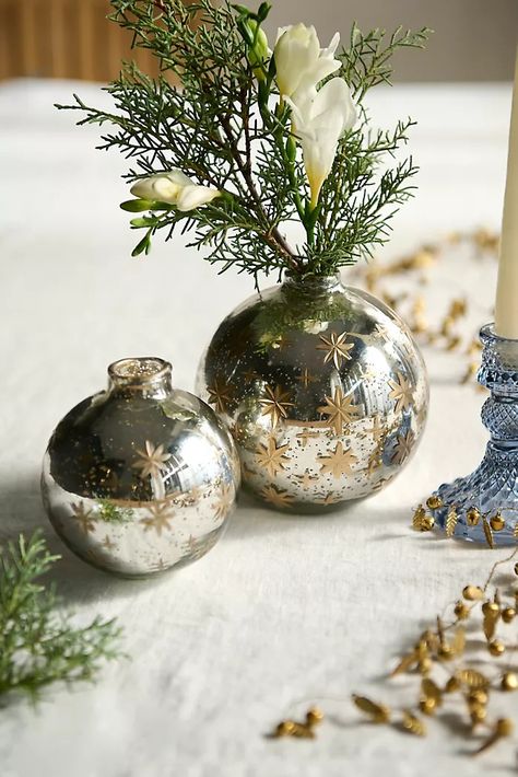 Holiday Ornaments, Decor, and More | Anthropologie Anthropologie Christmas Decor, Anthropologie Ornaments, Anthropologie Holiday, Fluted Vase, Organic Ceramics, Vase Large, Painted Candles, Festive Holiday Decor, Hand Poured Candle