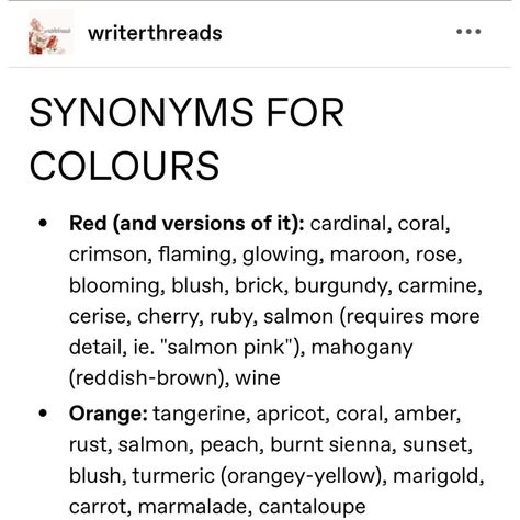 Inspired by my own woes trying to find ways to describe eye colour 𝐇𝐢! 𝐖𝐞𝐥𝐜𝐨𝐦𝐞 𝐭𝐨 𝐖𝐫𝐢𝐭𝐞𝐫𝐭𝐡𝐫𝐞𝐚𝐝𝐬 ♡ We post regular tips, memes, book reviews, contests and other writing-related content! Follow us for more posts like this! Our DMs are always open for a chat :) 🧵𝐓𝐀𝐆𝐒: #writingprompts #prompts #writingmemes #storyprompts #storyideas #writingideas #books #writing #writingcommunity #writingtips #writinghelp #writerthreads #writing #writingadvice #writer #writersblock #writingtips #bookmemes #wri... Writing Prompts Tumblr, Books Writing, Writing Memes, Story Prompts, Writing Community, Writers Block, Writing Advice, Book Memes, Writing Help