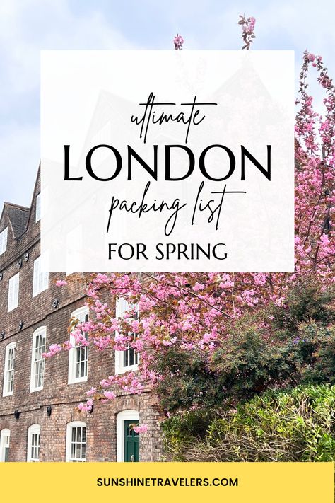 Headed to London but not sure what to pack? I've been several times and just got back from a spring trip in April so here's what I took and actually wore. Plus the things you'll need you might not think about! #londonpackinglist #europepackinglist #travelpackinglist #springinlondon #uk #unitedkingdom #europe #aprilinlondon #traveltips Pack For London Spring, What To Pack For Uk In Spring, April London Outfit, Casual London Outfits Spring, Spring Fashion London, Uk Spring Outfits 2024, London Outfit April, London Fashion In May, London April Outfit Ideas