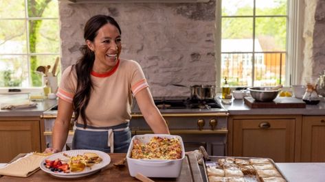 Magnolia Network Renews 9 Series, Sets Expanded Fall Slate – The Hollywood Reporter Magnolia Table Recipes, Eggs Benedict Casserole, Joanna Gaines Recipes, Joanna Gaines Magnolia, Pear Bread, Magnolia Network, Magnolia Kitchen, Chip Gaines, Fireplace Stockings