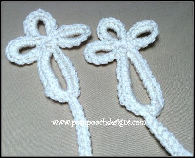 Posh Pooch Designs Dog Clothes: A Simple Crochet Cross Crochet Pattern | Posh Pooch Designs Cross Crochet Pattern, Crochet Heart Bookmark, Crochet Crosses, Crochet Help, Crochet Bookmarks Free Patterns, Hekel Patrone, Bookmark Crochet, Crochet Bookmark Pattern, Heart Bookmark