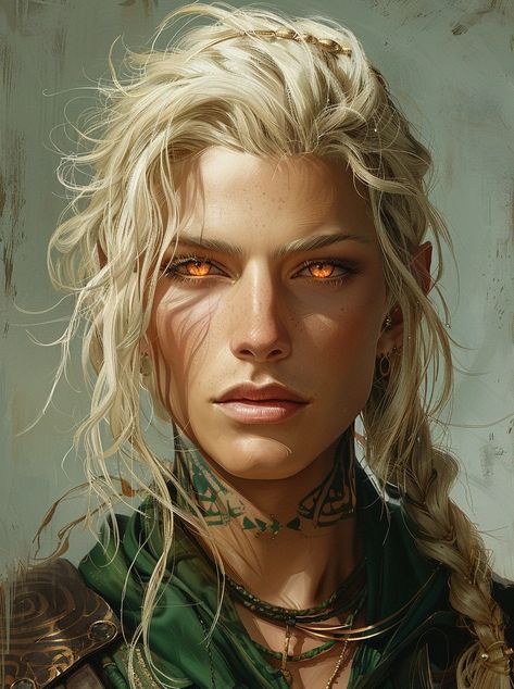 My Images Blonde Hair Boy, Female Inspiration, Dungeons And Dragons Classes, Female Knight, Warrior Girl, Fantasy Inspiration, Female Character Design, Dnd Characters, Character Portraits