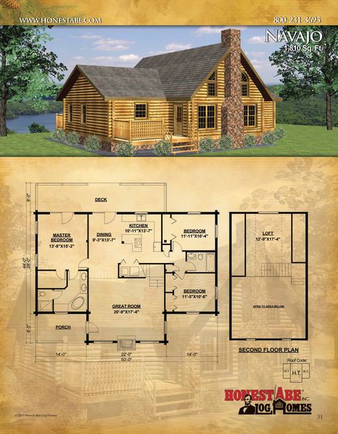 Browse Floor Plans for Our Custom Log Cabin Homes Loghouse Log Cabins, Wood Cabin Floor Plans, Log House Floor Plans, Ranch Cabin House Plans, Cabin In The Woods Plans, Log Cabin Layout, Rustic Cabin Floor Plans, Cabins In The Woods Floor Plans, Cabin Home Plans