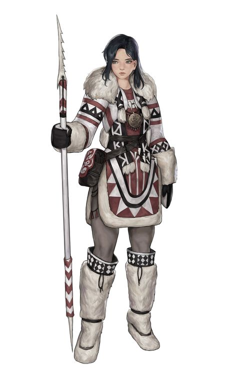 Inuit Art, Fantasy Armor, Game Character Design, Fantasy Rpg, Fantasy Inspiration, 영감을 주는 캐릭터, Female Character Design, Character Creation, Fantasy Clothing