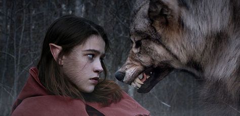 werewolf-news.com  red-riding-hood-by-lessthanhuman Werewolf Inspiration, Werewolf Movies, Female Werewolves, Werewolf Costume, Werewolf Aesthetic, Books And Art, Red Riding Hood Costume, Story Building, She Wolf