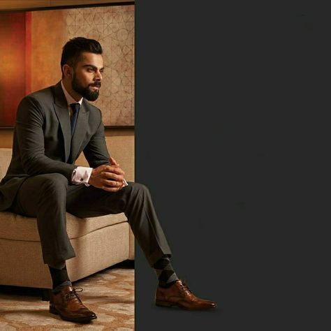 Virat Kohli🇮🇳 Detective Outfit, Indian Groom Dress, Formal Suits Men, Virat Kohli And Anushka, Kohli Wallpapers, Virat And Anushka, King Kohli, Virat Kohli Wallpapers, Royal Challengers Bangalore