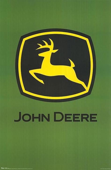 John Deere Pictures, John Deere Art, John Deere Tractors Pictures, John Deere Logo, Old John Deere Tractors, Tractor Coloring Pages, John Deere Tractors Farms, Bullet Crafts, Vintage Movie Posters