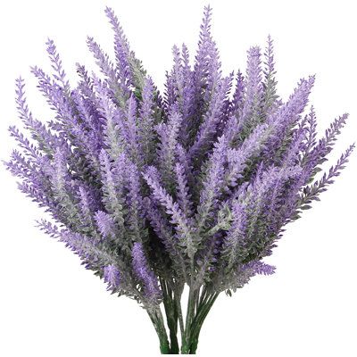 Features:Spefications:Dimensions:Assembly:Warranty: | Primrue Artificial Lavender Flowers 5 Pieces For Wedding Decor & Table Centerpieces in Indigo, Size 14.96 H x 11.8 W x 11.8 D in | Wayfair Purple Flower Arrangements, Artificial Tulips, Flowers Tulips, Fleurs Diy, Lavender Bouquet, Floral Arrangements Diy, Flower Branch, Plastic Flowers, Fake Plants