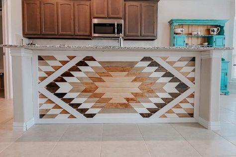 Western Kitchen Island, Southwestern Kitchen, Southwest Kitchen, Western Kitchen Decor, Wooden Nursery, Western Kitchen, Ranch Decor, Wood Wall Art Decor, Southwest Decor