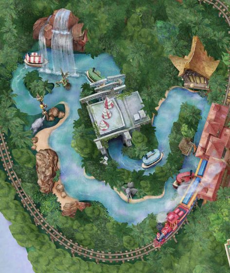 Jungle Cruise Boat, Lego Jungle, Jungle Cruise Disneyland, Disney Jungle Cruise, Jungle Vbs, Jungle Bathroom, 10 Fun Facts, Cruise Ideas, Disney Movie Night