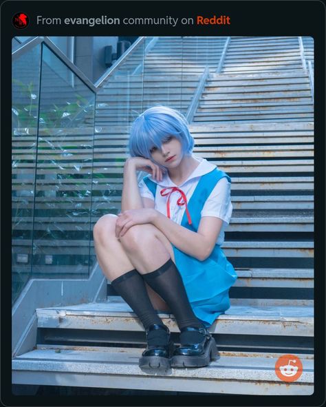 Rei Ayanami, Art Poses, Neon Genesis Evangelion, Neon