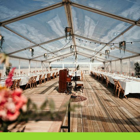 Tent Drawing, Tent Rentals, Clear Top, School Yard, Top Tents, Rustic Theme, Tent Wedding, Event Inspiration, Canopy Tent