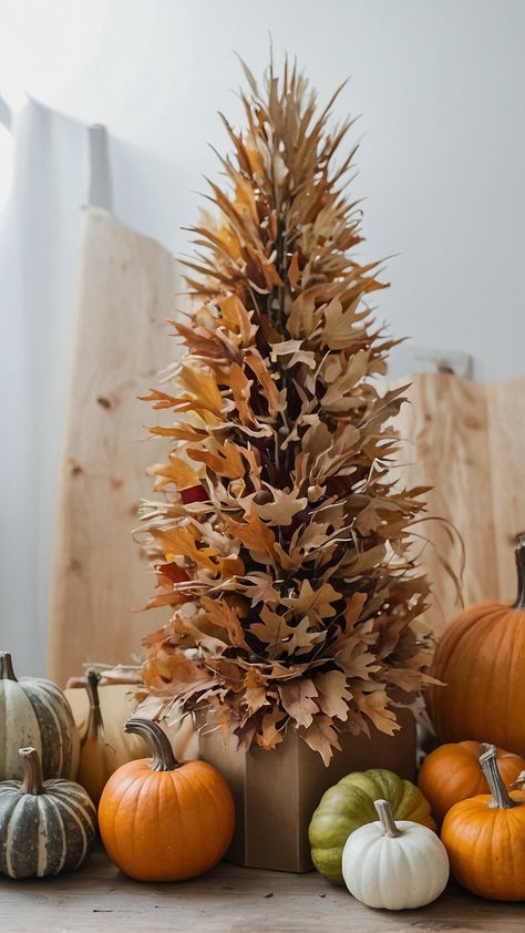 Transform your home with stunning fall Thanksgiving decor Discover delightful DIY ideas for your table candle centerpieces and more from Hobby Lobby Explore front porch living room outdoor farmhouse kitchen and modern decorating inspirations Table Candle Centerpieces, Front Porch Living, Unique Decor Ideas, Thanksgiving Decor Ideas, Modern Decorating, Candle Table Centerpieces, Outdoor Farmhouse, Thanksgiving Tree, Table Candle