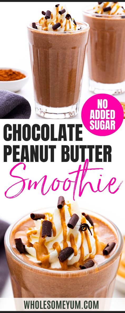 Chocolate Peanut Butter SmoothieSmoothie Bowl
Green Detox Smoothie
Pumpkin Smoothie
Spinach Smoothie
 - Once upon a time in 2018, nudging my husband away from his daily processed, sugary breakfast drink seemed impossible. After countless tries with everything from omelettes to almond flour pancakes, this chocolate peanut butter smoothie finally did it. Even he admitted it’s tastier than his old favorite — which was a lot like a thicker chocolate milk. And it’s naturally sweetened, thick, rich, a Chocolate Peanut Butter Smoothie Recipes, Low Carb Smoothie, Peanutbutter Smoothie Recipes, Healthy Chocolate Peanut Butter, Low Carb Smoothie Recipes, Snacks Chocolate, Keto Snacks Easy, Chocolate Peanut Butter Smoothie, Keto Smoothie Recipes