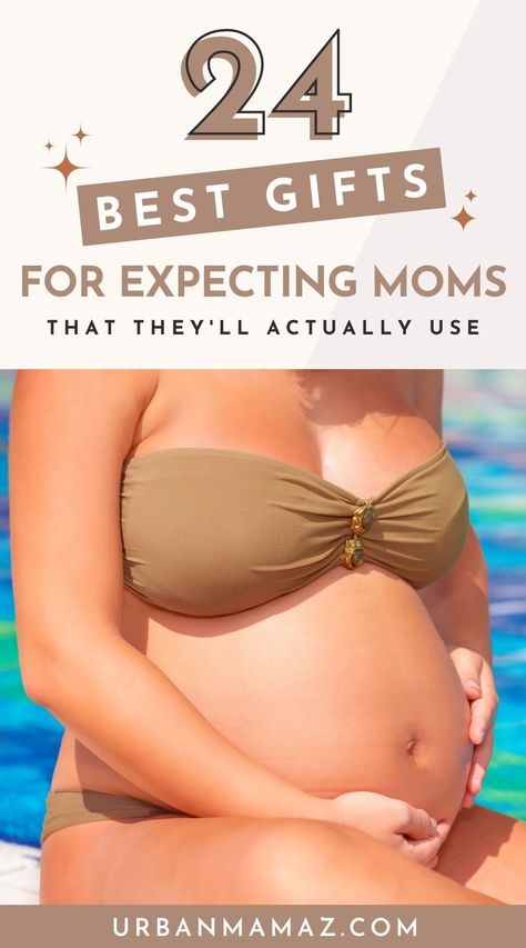 Looking for the best gifts for expecting moms? Check out this list of 24 best gifts for expecting moms that they'll actually use. Gifts For Moms To Be, Gifts For Expecting Moms, Mom To Be Gifts, Gifts For Pregnant Friend, Expecting Mother Gifts, Gifts For Pregnant Women, Push Gifts, Expecting Mom Gifts, Pregnant Friends