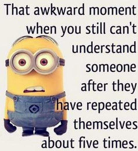 That Awkward Moment, Funny Minion Pictures, Funny Minion Memes, Instagram Album, Minion Pictures, Minion Jokes, Minions Love, A Minion, Funny Minion Quotes