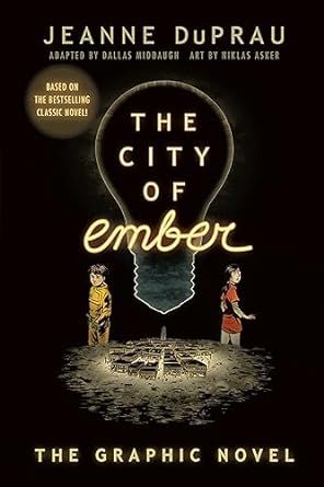 The City of Ember: (The Graphic Novel) City Of Ember Book, The City Of Ember, The Silver Eyes Graphic Novel, Must Read Graphic Novels, Graphic Novel For Adults, City Of Ember, Underground City, Race Against Time, Secret Notes