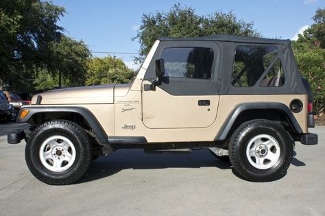 Jeep Wrangler Soft Top, 1999 Jeep Wrangler, Goodyear Wrangler, Tj Wrangler, Car Title, Chevy 1500, Auto Body Shop, Wrangler Sport, Go Ride