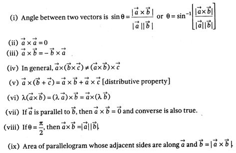 Vector Algebra Class 12 Notes Maths Chapter 10 Vector Algebra Formula Class 12, Class 12 Notes, Maths Notes, Line Segment, Associative Property, Class 12 Maths, Distributive Property, 12th Maths, Math Notes