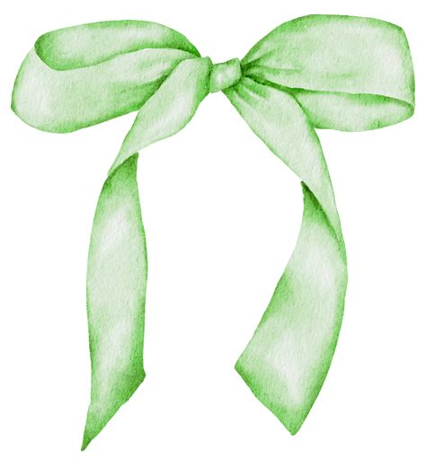 Board Drawing Ideas, Pin Board Ideas, Ornament Watercolor, Yellow Png, Board Drawing, Bow Drawing, Green Board, Png Coquette, Bow Png