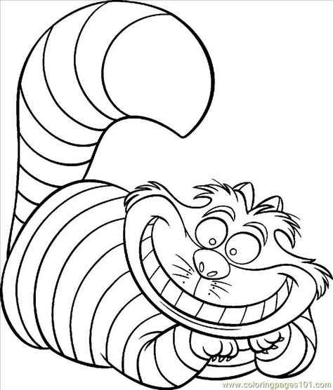 Image Detail for - Coloring Pages Cheshire Cat Color (Animals > Cats) - free printable ... Drawing Eyes, Alice In Wonderland Birthday, Images Disney, Alice In Wonderland Theme, Alice In Wonderland Tea Party, Disney Colors, Cat Coloring Page, Alice In Wonderland Party, Cartoon Coloring Pages