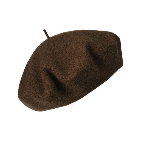 Beret Png, Barret Hat, London Clothes, Brown Beret, Clothing Png, Woolen Hat, French Beret, Outfit Png, Wool Beret