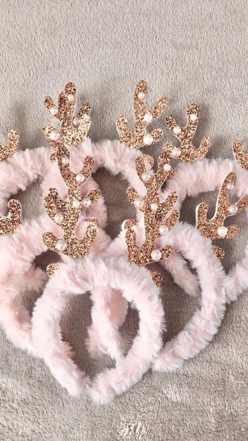 Diy Reindeer, Deer Headband, Reindeer Ears, Kids Party Planner, Christmas Decorations Diy Crafts, Baby Ballet, Reindeer Headband, Birthday Party Hats, It S My Birthday