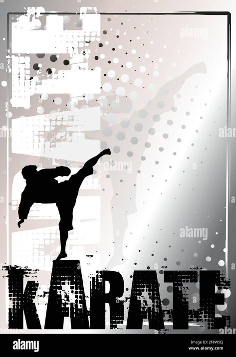 Karate Poster, Karate Photos, Train Vector, Judo Karate, Battle Belt, Karate Kick, Instagram Design Creative, Kung Fu Martial Arts, Shaolin Kung Fu