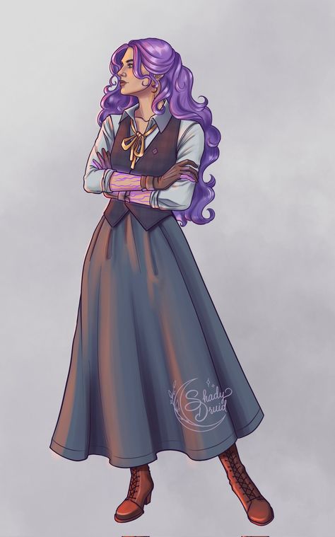 (1) Olga 🔴🌙 criticalrolespoilers on Twitter: "AU: Imogen in Newfaire (Candela Obscura) 💜 What Role and Specialty would she have? 🤔A person on Reddit supposed Slink - a Detective. #criticalrole #criticalrolefanart #candelaobscura https://t.co/fxnepeSFK3" / Twitter Imogen Temult, Gallows Humor, Dnd Character Sheet, Critical Role Art, Dnd Oc, Bell Art, Digital Art Ideas, Shock And Awe, The Mighty Nein