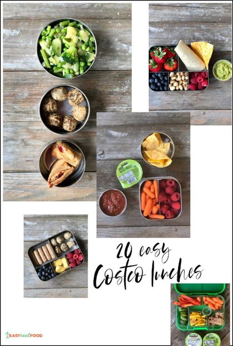 Check out 20 easy healthy Costco lunch ideas, complete with the Costco shopping list. Looking for lunch ideas for kids? Or lunch ideas for adults from Costco? Then this post is for you! Buy one list of foods, make 20 easy healthy Costco lunches out of it! Visuals help give you a complete meal prep plan to make packing school lunches easy. And these are great lunch ideas for adults, too! #schoollunches Costco Lunch Meal Prep, Costco School Lunch Ideas, Costco Lunch Ideas, Lunch Meal Planning, Simple School Lunches, Costco Meal Prep, Adult Lunch Ideas, Lunch Ideas Easy, Costco Shopping List