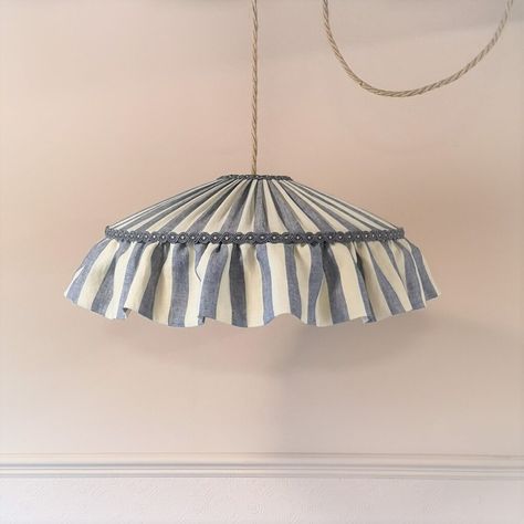 Lampshades Archives - Handmade Fabric Lampshades Diy Lamp Shade, Big Girl Rooms, Gold Silk, Diy Lamp, Handmade Fabric, Cornflower Blue, Blue Ivory, Pink Silk, Striped Linen