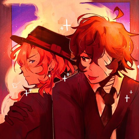 Dazai Chuuya, Dog Icon, Chuuya Nakahara, Bongou Stray Dogs, Dog Pin, Stray Dogs Anime, Fanarts Anime, Ship Art, Bungo Stray Dogs