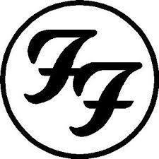 Foo Fighters Symbol, Foo Fighters Everlong Tattoo, Foo Fighters Cake, Foo Fighters Tattoo, Foo Fighters Logo, Record Painting, Band Stickers, Punk Patches, World Wallpaper