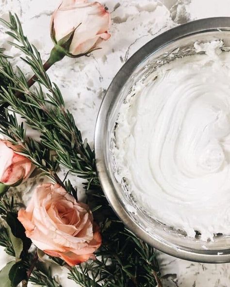 Homemade Body Butter Recipe with Rosemary Infused Shea Butter Body Butter Vs Lotion, Body Butter Recipe Homemade, Rose Body Butter, Body Butter Recipe, Infused Butter, Homemade Body Butter, Lotion Recipe, Rose Body, Body Butters Recipe