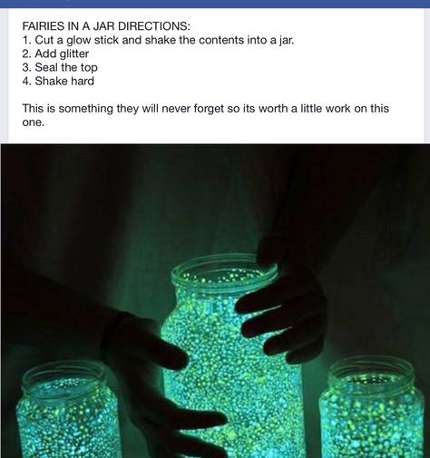 Fairies in a jar What To Do When Bored, Fun Sleepover Ideas, Glow Stick, Summer Fun List, Fun Easy Crafts, Diy Crafts To Do, Glow Sticks, Game Ideas, Diy Creative Crafts