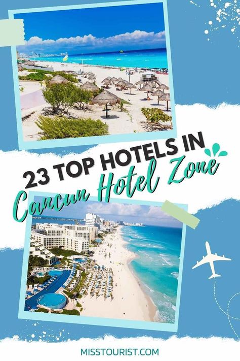 Find the perfect place to stay in the Cancun hotel zone with this list of all the best hotels! Downtown Cancun, Cancun Hotel, Cancun Hotel Zone, Mexican Vacation, Cancun Resorts, Cancun Hotels, Mexico Travel Guides, Central America Travel, American Travel