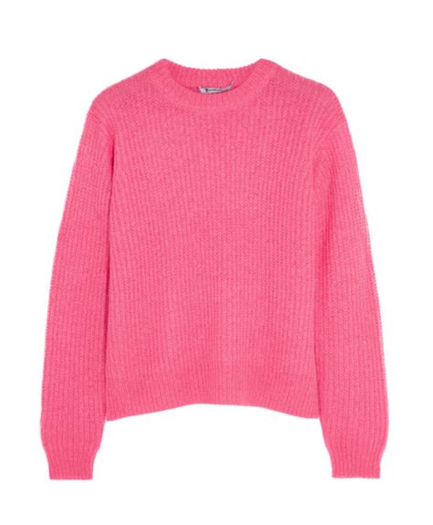 Alyssa's '90's-Inspired Mohair Pullover. Photo: Net-A-Porter Stylish Baby Girl Outfits, Winter Dance, Pullovers Outfit, Pull Rose, Winter 22, Fashion Wishlist, Loose Fitting Tops, Ribbed Knit Sweater, Merino Wool Sweater