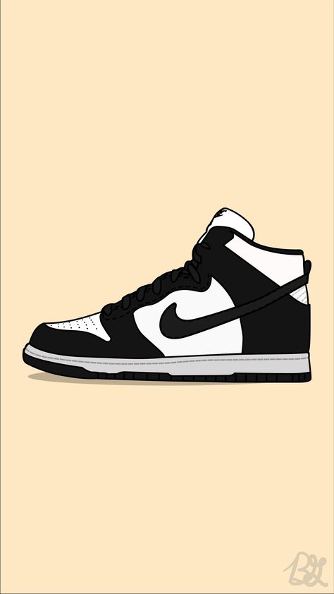 Shoe Wallpapers, Dunk Wallpaper, Adidas Iphone Wallpaper, Shoe Drawing, Sneakers Illustration, Sneakers Wallpaper, Nike Art, Shoes Wallpaper, Black Panther Art