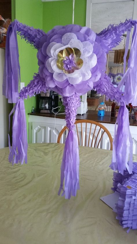 Purple Pinata, Mermaid Pinata, Princess Jasmine Birthday Party, Princess Jasmine Birthday, Jasmine Birthday, Piñata Ideas, Diy Pinata, 22nd Birthday, Hanukkah Wreath